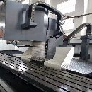 2021年7月出厂，普拉迪PDC4500型材加工中心，全铸件床.